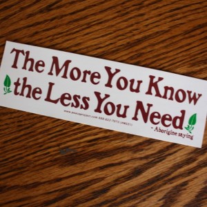 Less You Need