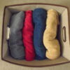 10 Acts of Organization: Month 5- Clutter-free Closet Vertical Stacking