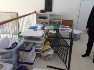 Loft before being organized